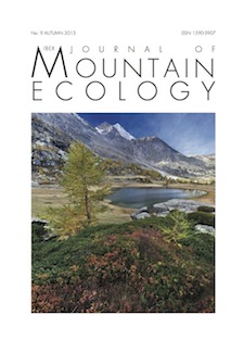 Anteprima pubblicazione: Journal of mountain ecology