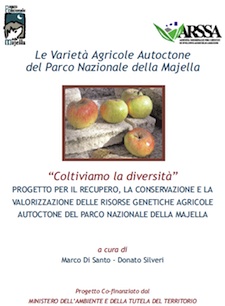 Anteprima pubblicazione: Le varietà agricole autoctone del Parco Nazionale della Majella
