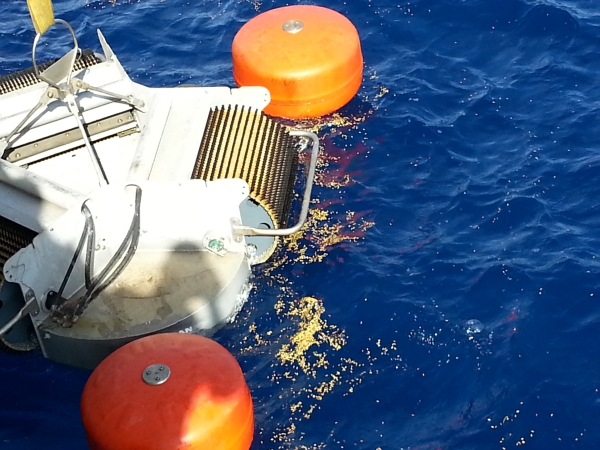 Dispositivi di recupero degli idrocarburi: skimmer in mare