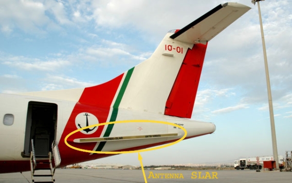 Aereo ATR 42 MP con sensore attivo SLAR